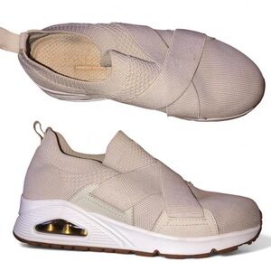 Skechers Street Uno This and That Women's Wedge Size 8.5